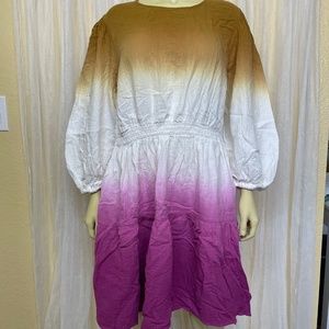 NWT Universal Thread Tie Dye Dress